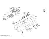 Схема №1 SGS44E28II с изображением Панель управления для посудомоечной машины Bosch 00678658