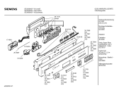 Схема №2 SE55490 с изображением Вкладыш в панель для посудомойки Siemens 00357905