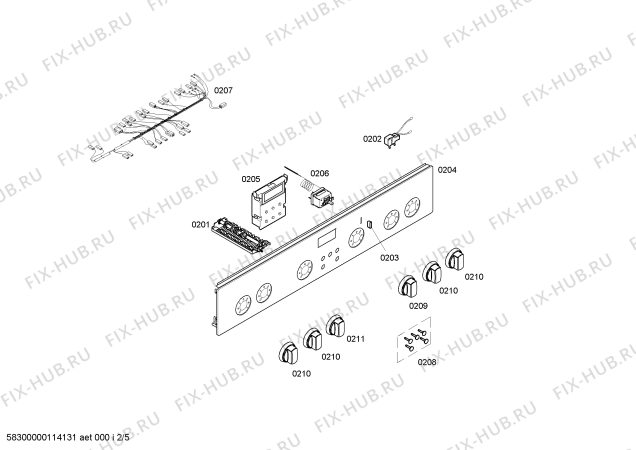 Схема №1 HM624201T с изображением Ручка переключателя для электропечи Siemens 00602452