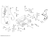 Схема №1 SMI40M05EU с изображением Передняя панель для посудомоечной машины Bosch 00671734