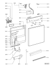 Схема №2 LPA 70 AL с изображением Панель для посудомоечной машины Whirlpool 481245372587