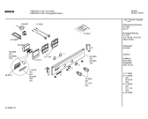 Схема №2 HBN252CCC с изображением Панель управления для духового шкафа Bosch 00353850