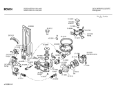 Схема №2 SGS5012EP с изображением Панель управления для электропосудомоечной машины Bosch 00354244