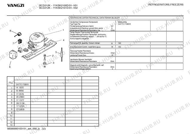 Схема №1 Y1KSB2103A с изображением Крышка для холодильной камеры Bosch 00235056