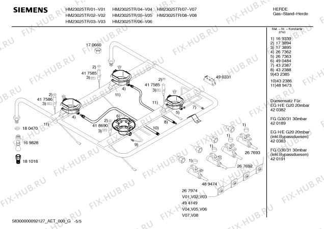 Схема №1 HM23025TR Siemens с изображением Кабель для духового шкафа Siemens 00492359