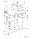 Схема №1 ADG 6556 AVM с изображением Панель для посудомоечной машины Whirlpool 481245371614