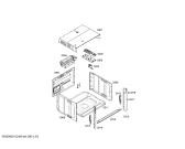 Схема №1 HB26D550B с изображением Кронштейн для электропечи Siemens 00643238