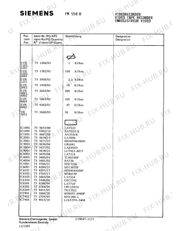 Схема №1 FM5580 с изображением Модулятор для телевизора Siemens 00754924