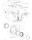 Схема №1 WLF10AB25F с изображением Декоративная панель для стиралки Whirlpool 481010886093