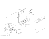 Схема №2 BM5380MA BM5380MA; A+ enerji sinifi с изображением Панель управления для посудомойки Bosch 00742017