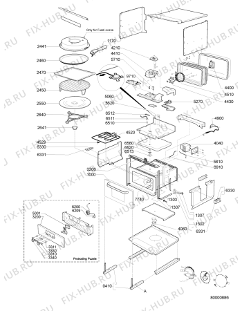Схема №1 MWC10S3 (F092601) с изображением Наставление для микроволновки Indesit C00371850