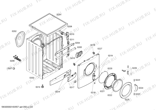 Схема №1 3TS71000MY с изображением Силовой модуль для стиральной машины Bosch 00704114
