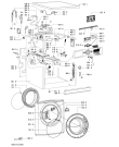 Схема №1 AWOE AST 912/-30 с изображением Модуль (плата) для стиралки Whirlpool 480111103418