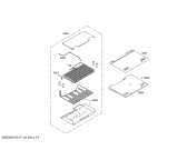 Схема №1 KDN40V61 с изображением Панель управления для холодильника Bosch 00681185