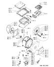 Схема №1 AWA 853 с изображением Декоративная панель для стиральной машины Whirlpool 481245210353