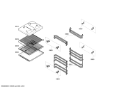 Схема №1 HBN43M520B с изображением Переключатель режимов для духового шкафа Bosch 00427944
