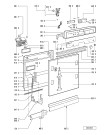 Схема №1 GSI 4754/2 EW-BR с изображением Панель для посудомоечной машины Whirlpool 481245370805