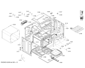 Схема №1 HSL6EI23 с изображением Термоэлемент для плиты (духовки) Bosch 00617425