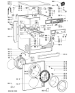 Схема №1 WAM 65/1 с изображением Обшивка для стиральной машины Whirlpool 481245213877
