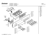 Схема №1 CH15720 с изображением Панель управления для духового шкафа Bosch 00361670