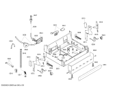 Схема №1 3VS555ID с изображением Декоративная рамка для посудомоечной машины Bosch 00667997