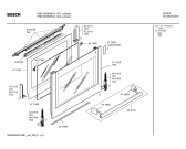 Схема №1 HBN730560B с изображением Панель для плиты (духовки) Bosch 00422112
