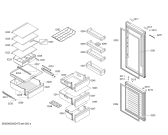 Схема №2 KGN39XW3P Bosch с изображением Уплотнитель двери для холодильной камеры Bosch 00775819