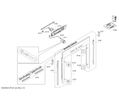 Схема №2 HB33A4580 с изображением Фронтальное стекло для плиты (духовки) Siemens 00685309