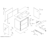 Схема №1 HSN244060W с изображением Клеммная коробка для электростерилизатора Bosch 11009638