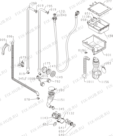 Взрыв-схема стиральной машины Gorenje W6402/SRIV (380234, PS10/21104) - Схема узла 06