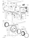 Схема №1 AWO/C 70801 с изображением Модуль (плата) для стиральной машины Whirlpool 481010460558