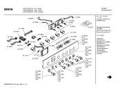 Схема №1 HEN734520 с изображением Панель управления для духового шкафа Bosch 00438043