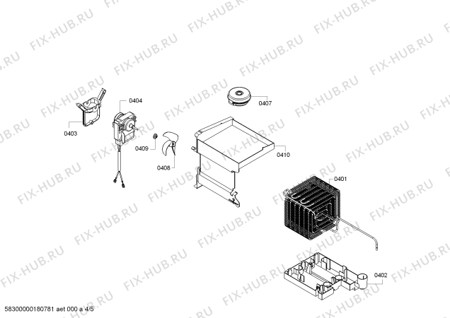 Схема №1 BD3057B3SN с изображением Крышка для холодильной камеры Bosch 00748957