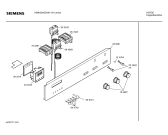 Схема №1 HB90520GB с изображением Панель управления для электропечи Siemens 00299201