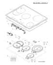 Схема №1 NRO841OX (F052914) с изображением Субмодуль для плиты (духовки) Indesit C00274446