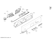Схема №1 SRIKBH9 с изображением Передняя панель для посудомойки Bosch 00665611