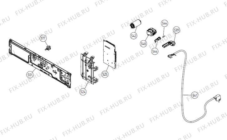 Взрыв-схема стиральной машины Gorenje T730 CE   -White (900002562, TD30) - Схема узла 05