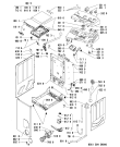 Схема №1 AWA 5088 с изображением Микропереключатель для стиралки Whirlpool 481228218921