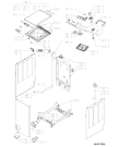 Схема №1 LTE 7010 с изображением Модуль (плата) для стиральной машины Whirlpool 481010579935