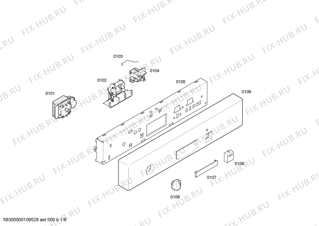 Схема №1 SGS3062GB с изображением Кабель для посудомойки Bosch 00497104