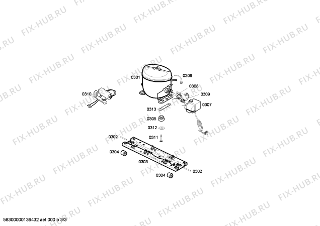 Схема №2 GSD32A01AR с изображением Дверь для холодильника Bosch 00244824