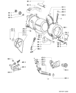 Схема №2 MONACO 2 1400 с изображением Ручка (крючок) люка для стиралки Whirlpool 481249818308
