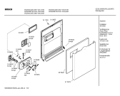 Схема №2 SGS43C42EU с изображением Передняя панель для посудомоечной машины Bosch 00449517