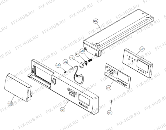 Взрыв-схема стиральной машины Gorenje ES 5 EC (cond) IT   -Grey #316780138 (900002812, TDC44IT) - Схема узла 04