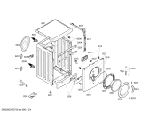 Схема №1 WAE24462AU с изображением Вставка для стиральной машины Bosch 00622583