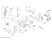 Схема №1 S41T69N6EU с изображением Передняя панель для электропосудомоечной машины Bosch 00740869