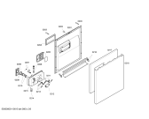 Схема №1 4VS460BA clase AAA / Aquastop с изображением Панель управления для посудомоечной машины Bosch 00445068