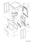 Схема №1 TRAD 6247 с изображением Обшивка для сушильной машины Whirlpool 481245215887