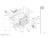 Схема №1 HM19550NL с изображением Панель управления для духового шкафа Siemens 00217448