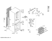 Схема №1 KGS36X11 с изображением Дверь для холодильной камеры Bosch 00248583